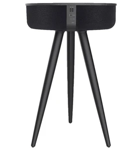 שולחן מעוצב עם רמקול וטעינה אלחוטית NOA Sound Box V800w - צבע שחור