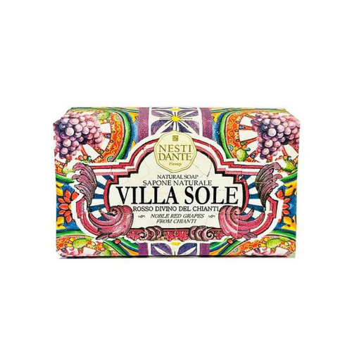 סבון מוצק VILLA SOLE ענבים אדומים יוקרתיים מקיאנטי 250 גרם