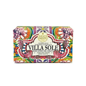 סבון מוצק VILLA SOLE ענבים אדומים יוקרתיים מקיאנטי 250 גרם