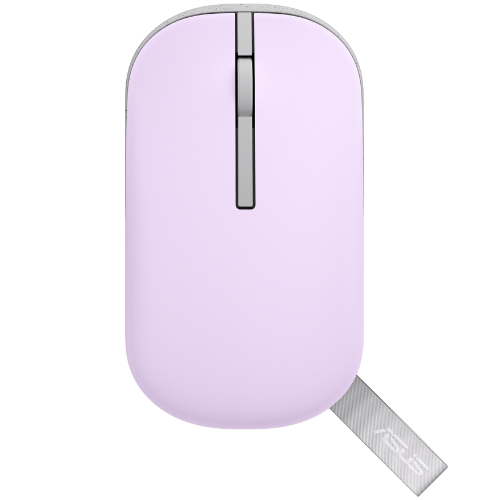 ‏עכבר ‏אלחוטי צבע ורוד Asus Marshmallow MD100