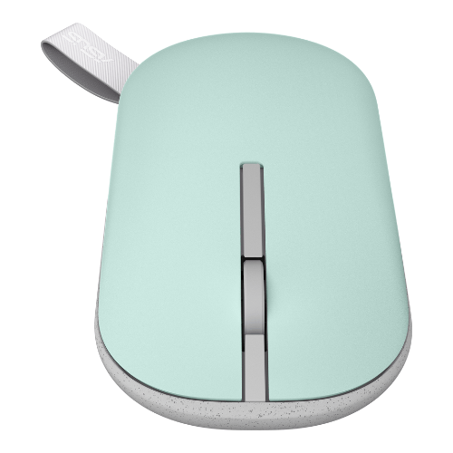 ‏עכבר ‏אלחוטי צבע ירוק Asus Marshmallow MD100