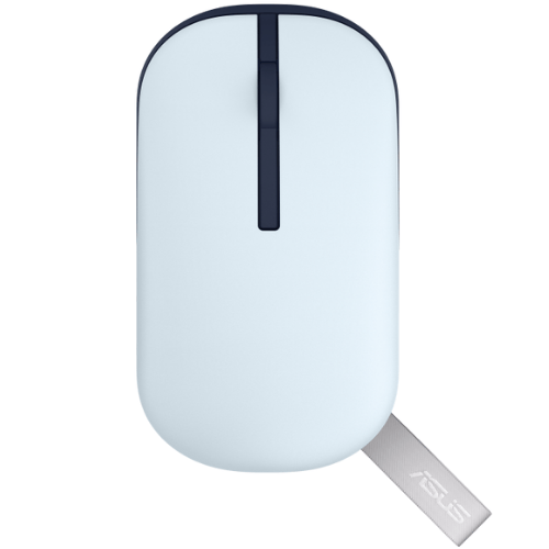‏עכבר ‏אלחוטי צבע תכלת Asus Marshmallow MD100