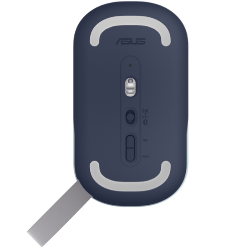 ‏עכבר ‏אלחוטי צבע תכלת Asus Marshmallow MD100