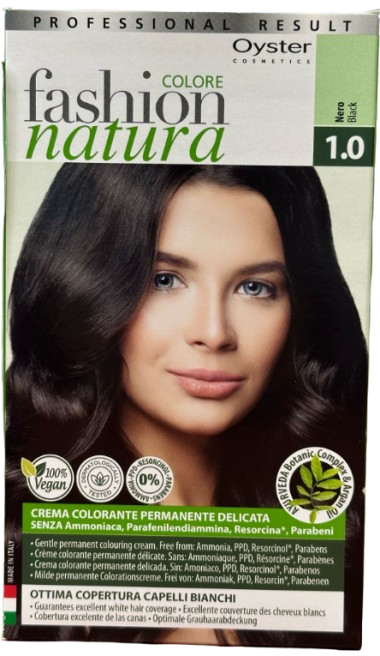 ערכת צבע שיער | צבע שיער תוצרת איטליה | ללא אמוניה 100% | 1.0 | 