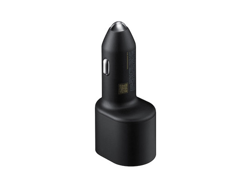 מטען כפול לרכב Samsung 45W+15W - צבע שחור שנה אחריות ע