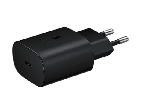 ראש מטען TYPE C 25W SAMSUNG שחור