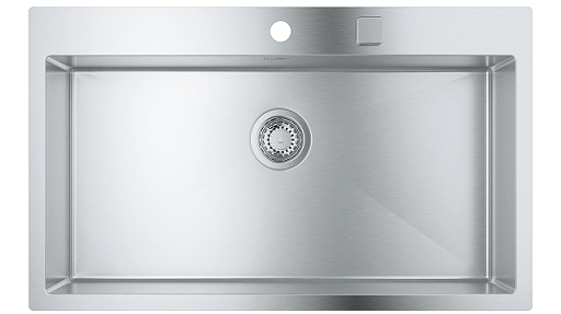 כיור מטבח נירוסטה K800 31584SD1 גרואה GROHE יבואן רשמי