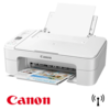 מדפסת משולבת אלחוטית צבעונית הזרקת דיו קנון Canon Pixma TS3351 בצבע לבן