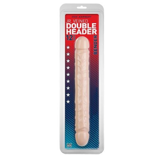 דילדו לסבי כפול 12 אינץ׳ | Doc Jhonson Double Realistic Dildo
