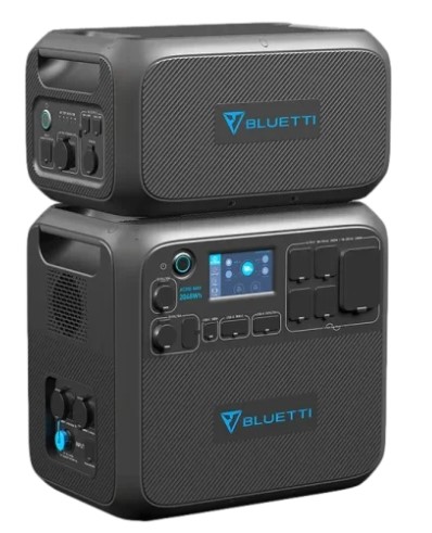 מארז תחנת כוח ניידת וסוללת הרחבה Bluetti AC200MAX 2200W + B230