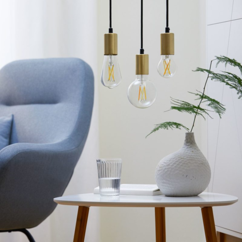 זוג נורות LED שקופות חכמות 7W בגודל A60