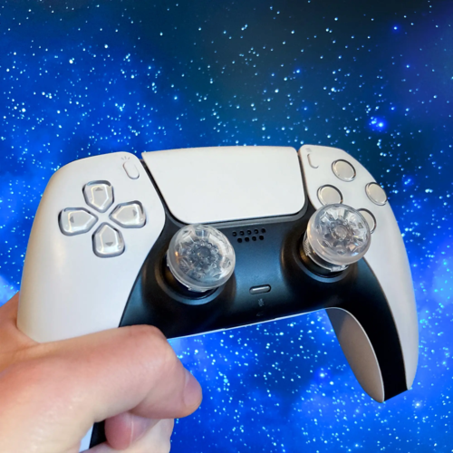 צמד מתאמים ארגונומיים ל- PS5, מהדורת Crystal Galaxy Edition