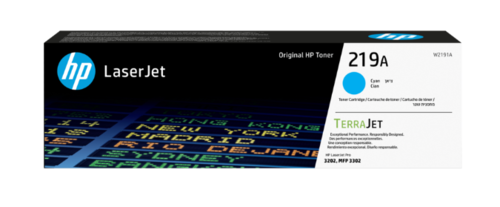  טונר כחול מקורי HP 219A W2191A (1,200 דפים)