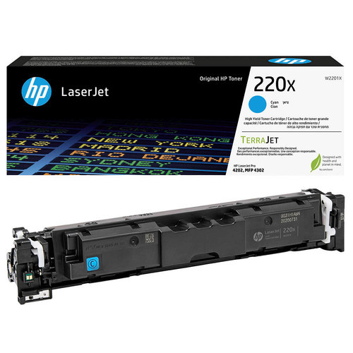 טונר כחול מקורי HP W2201X 220X (5,500 דפים)
