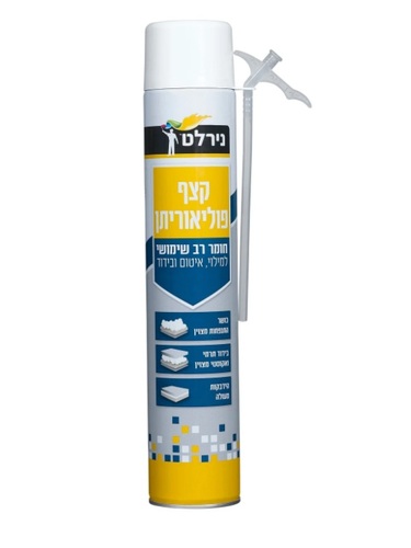 קצף פוליאוריטן לאיטום בנפח 750 מ