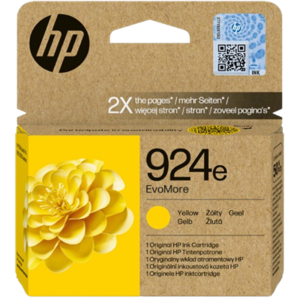 דיו צהוב מקורי HP 924e 4K0U9NE (הספק 800 דף)