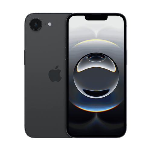 אייפון Apple iPhone 16E 512GB, צבע BLACK שחור, שנה אחריות יבואן רשמי