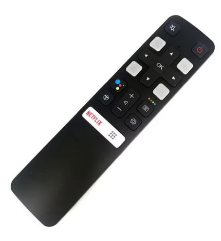 שלט רחוק מקורי לטלוויזיות TCL כולל מקלדת אלחוטית ומקש נטפליקס