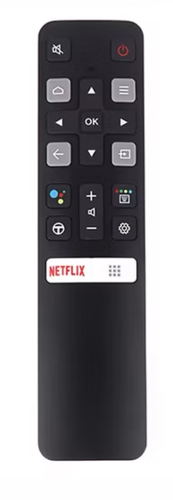 שלט רחוק מקורי לטלוויזיות TCL כולל מקלדת אלחוטית ומקש נטפליקס