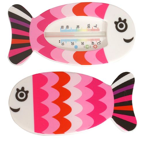 מד חום לאמבט ולחדר בצורת דג - ירוק