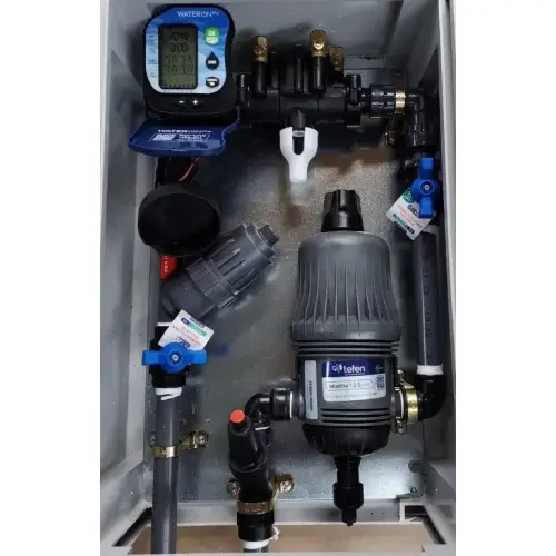 מערכת השקיה חד קווית DC כוללת דישון מבית Water-On Pro