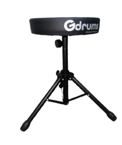 כיסא עגול לתופים בצבע שחור DT-40 מבית Gdrums 