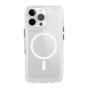 שיריון אילת  כיסוי לאייפון 16 פרו תומך MagSafe שקוף PureGear DualTek Slim 