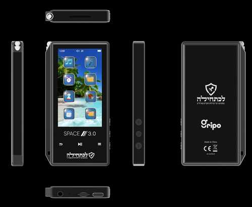 נגן MP3 ספייס gripo SPACE 3.0 גריפו 