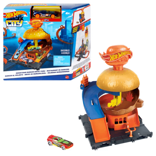 HOT WHEELS חניון המבורגר