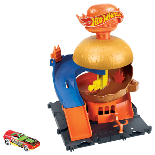HOT WHEELS חניון המבורגר