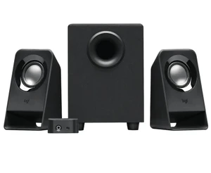רמקולים למחשב Logitech 2.1 Multimedia Z213 בצבע שחור