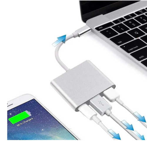 MX-C001 3-IN-1 USB-C To HDMI USB3.0 ADAPTER