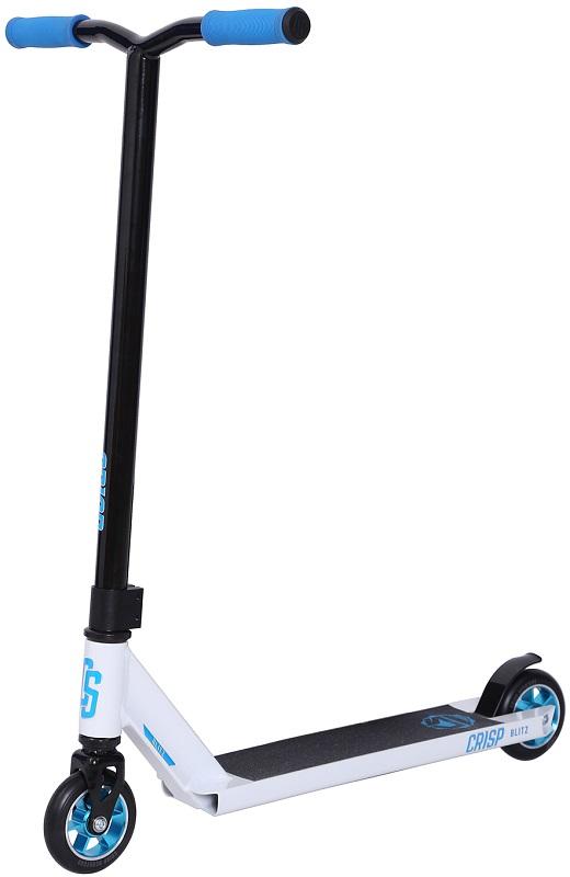 Crisp Master White Blue Scooter קורקינט פעלולים