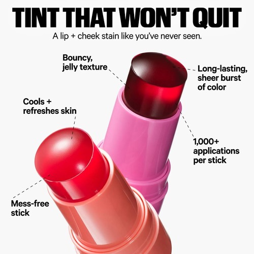 Cooling Water Jelly Tint Lip + Cheek Blush Stain סומק ג'לי מילק