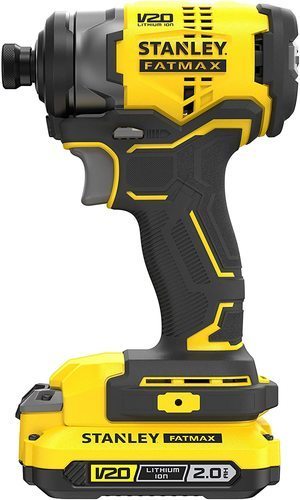 מברגה אימפקט נטענת 20V + שתי סוללות 2 אמפר + מזוודה - Stanley SFMCF810D2K-QW