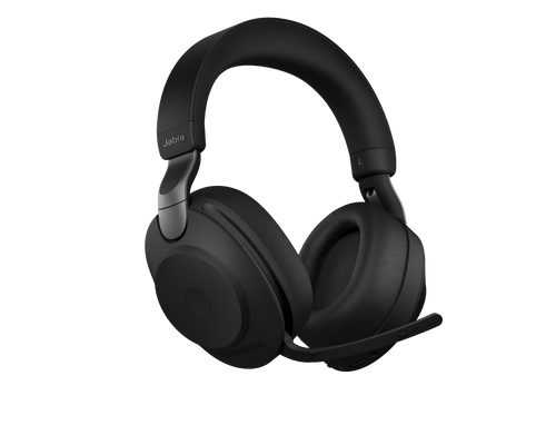 אוזניות אלחוטיות Jabra Evolve2 85, Link380a MS Stereo Black