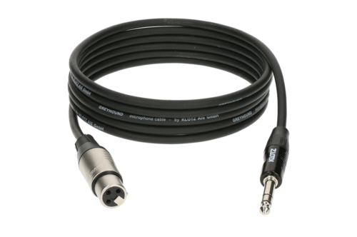כבל PLS - XLR נקבה, 10 באורך מ', דגם GRG1FP10.0 מבית KLOTZ