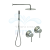סט אביזרי רחצה 7 חלקים מדגל יעל רובי 91844BS 401021 491121 | נירוסטה (כרום) מוברש BS PVD