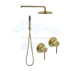 סט אביזרי רחצה 7 חלקים מדגל יעל רובי 91845BG 401021 491121 | זהב מוברש BG PVD