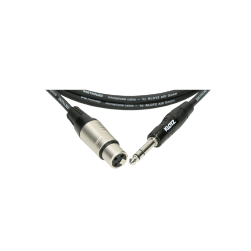 כבל PLS - XLR נקבה, 3 באורך מ', דגם GRG1FP03.0 מבית KLOTZ