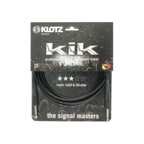כבל כלי נגינה PL-PL , באורך 6 מ', דגם KIK6.0PPSW מבית KLOTZ