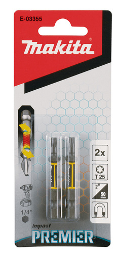 מארז ביטים מגנטים - מקיטה T25 PREMIER 50 - MAKITA   