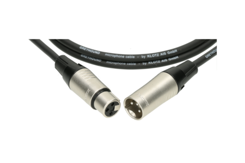 כבל למיקרופון XLR-XLR, אורך 5 מ', , דגם GRG1FM05.0 מבית KLOTZ