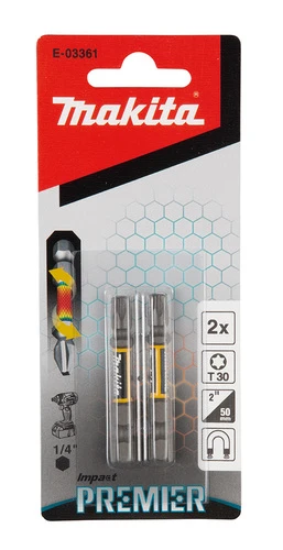 מארז ביטים מגנטים - מקיטה T30 PREMIER 50 - MAKITA   