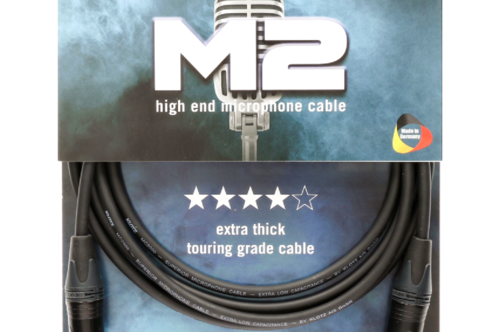 כבל מיקרופון 1 מטר, XLR-XLR NEUTRIK