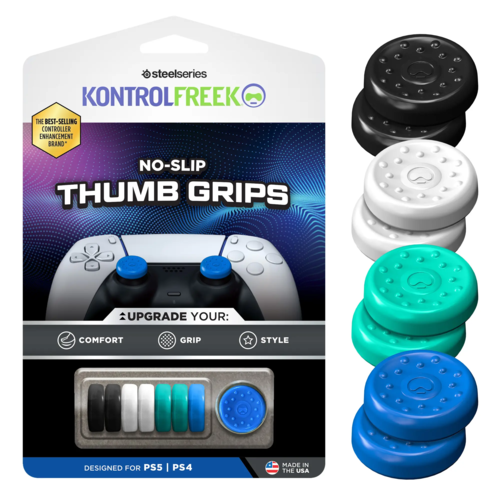 סט 8 מתאמים No-Slip בצבעים שונים ל- PlayStation 5