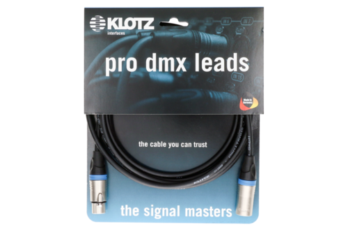 כבל DMX באורך 3 מטר דגם LX2-3X1K2-03.0 מבית KLOTZ