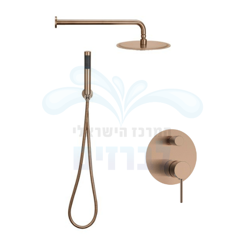 סט אביזרי רחצה 6 חלקים מדגל יעל רובי 91848BRG 401011 491112 | רוז גולד מוברש BRG PVD