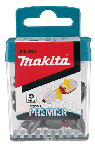 מארז ביטים - מקיטה PH2 PREMIER 25 - MAKITA  