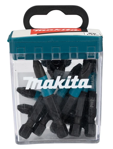 מארז ביטים מגנטים - מקיטה PH2 BLACK 50 - MAKITA 